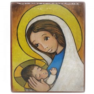 Hermoso cuadros con tarjetas de Quilvo. En terciado